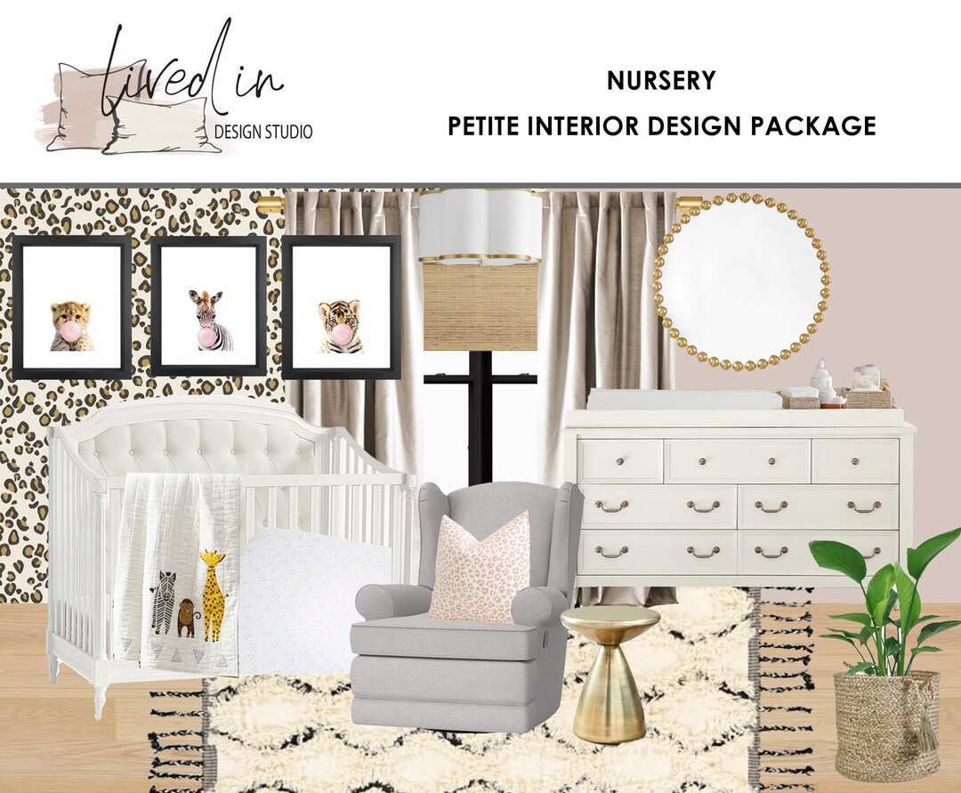 Nursery Interior Design | Petite Package: Custom Online Design, Space ...