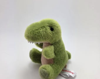 Aurora Shoulderkins Chomp the Green magnetische T-Rex dinosaurusknuffel (4 inch)