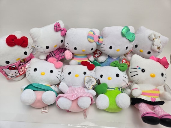 Ty Beanie Baby Hello Kitty - Hello Kitty Beanie Babies - Vintage