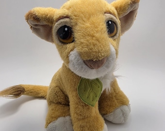 Disney Vintage 1993 Simba the Lion from Disney Lion King Plush (10 inch)