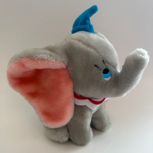 Disneyland, Vintage Plush Dumbo the Elephant, No Tag ~ 10 inch