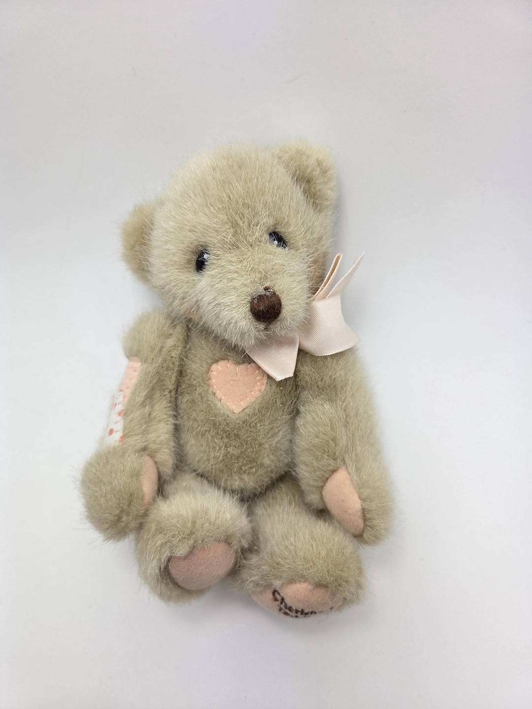 Dakin Cherished Teddies Patches Bear Plush Heart Bandaid Get Well