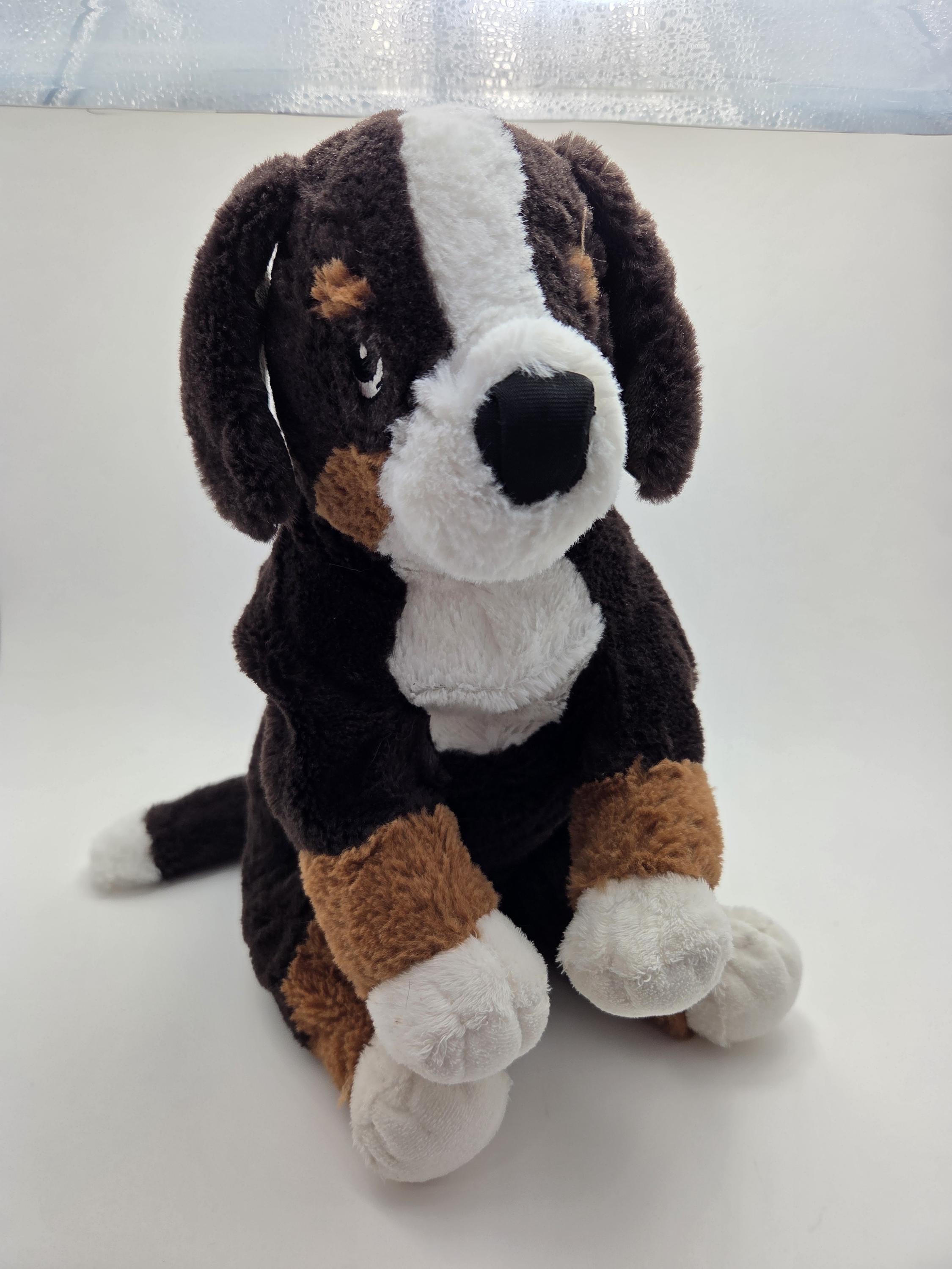 IKEA Hopping Bernese Mountain Dog Plush Stuffed Animal Soft