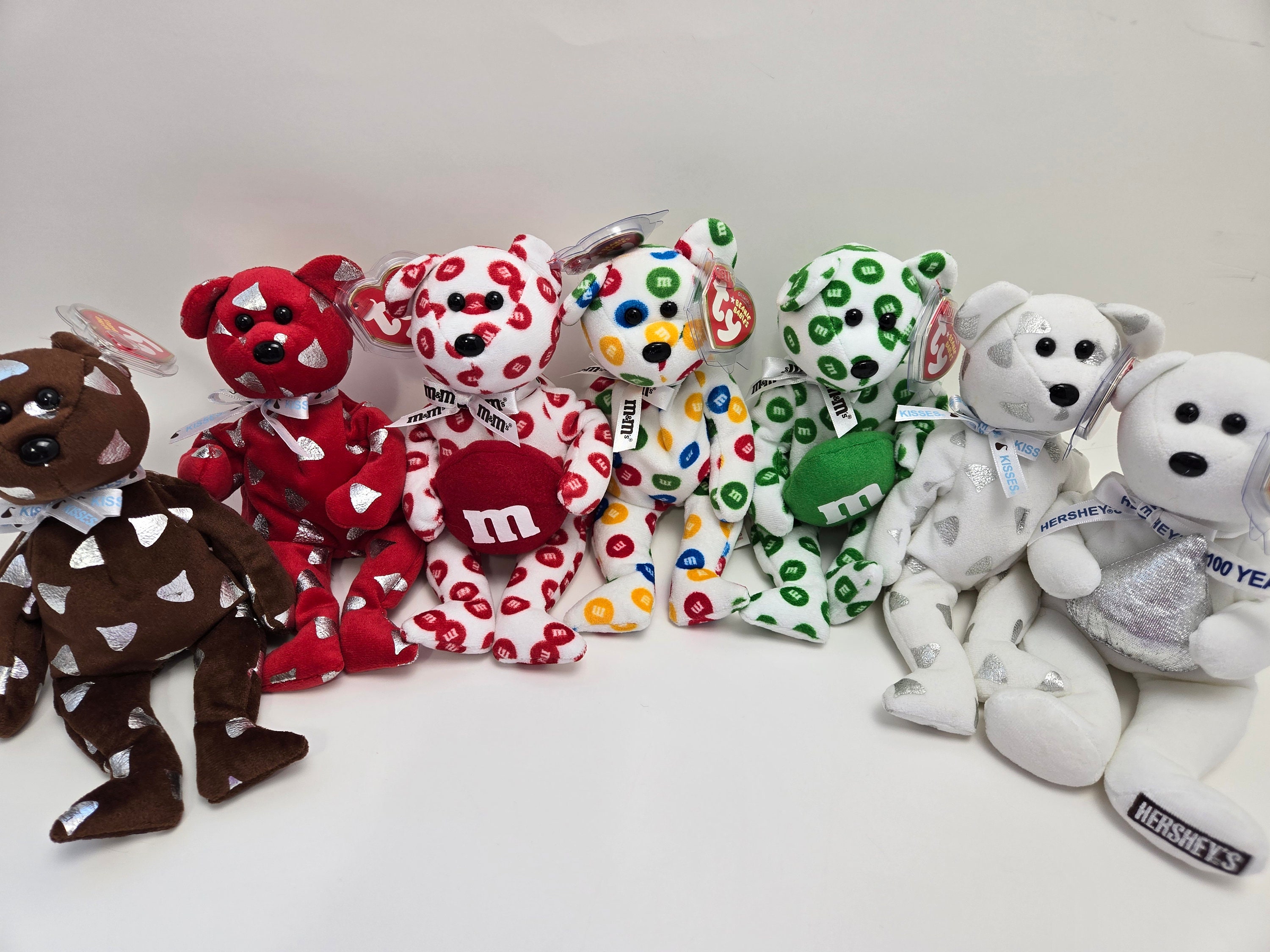 Ty Beanie Baby Hershey and M&M Bears - Ty Beanie Babies (8