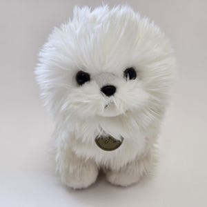 Aurora Miyoni White Dog Plush (10 Inch) India