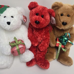 Ty Beanie Buddies - Ours des Fêtes - Ty Beanie Buddy (12 pouces)