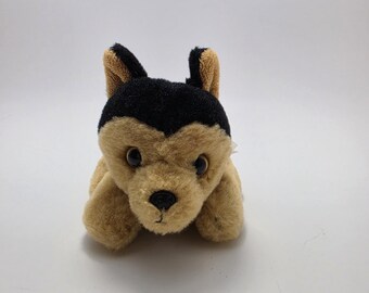 Peluche de perro pastor alemán Russ Petooties (3 pulgadas)