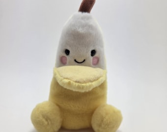 Aurora Palm Pals Banana Pluche Nieuw zonder kaartjes (4 inch)