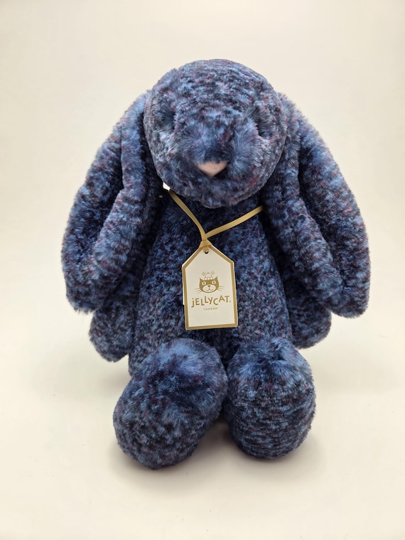 Jellycat Original Medium Hopscone Luxe Bunny Rare Pre Owned