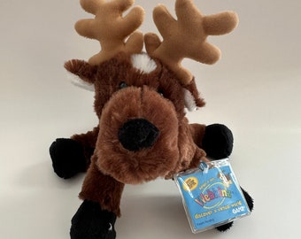 Bezauberndes Vintage-Webkinz-Rentier-Plüschtier, Ganz-Plüschtier (23 cm)