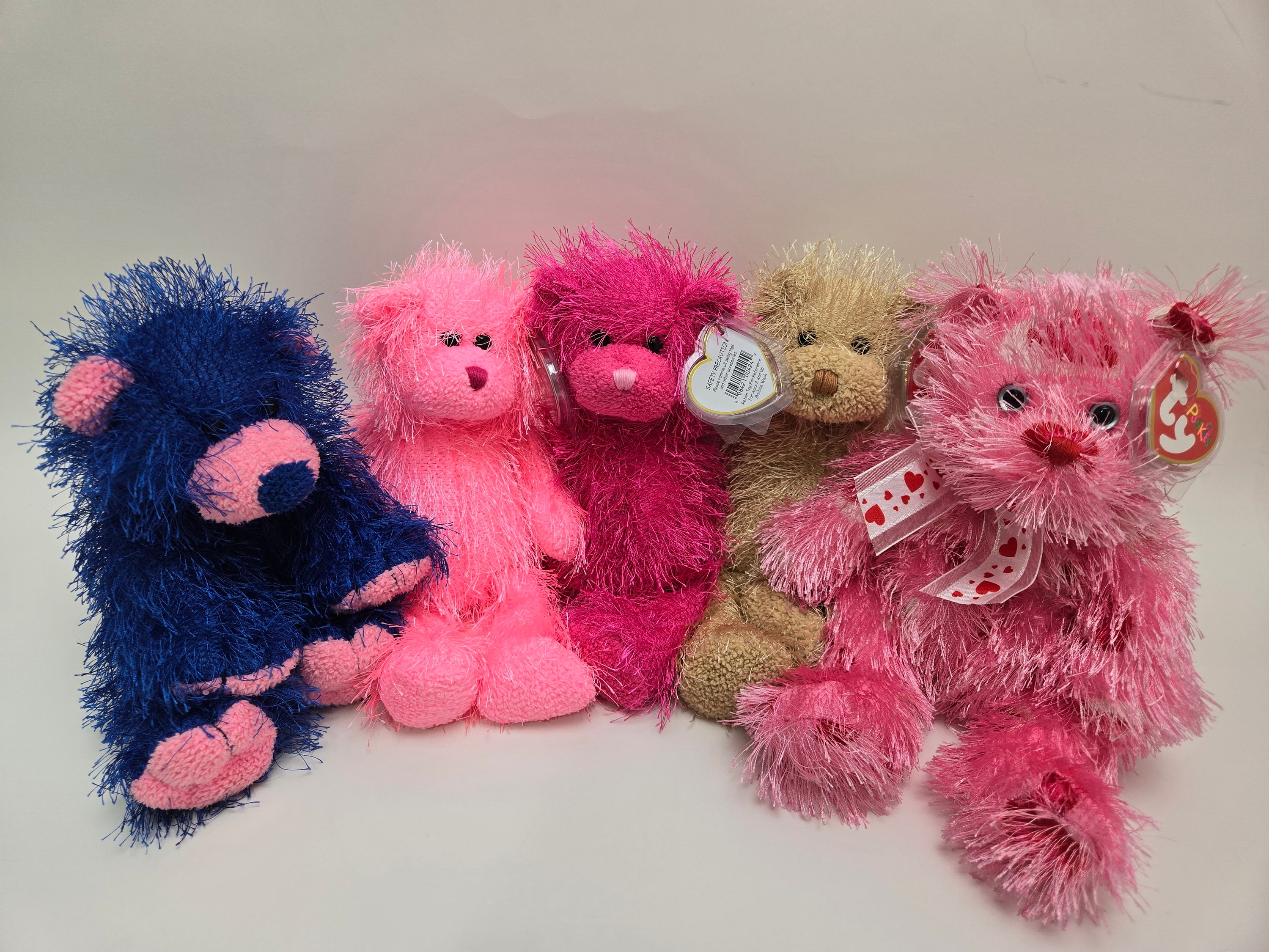 Ty Punkies Bears Beanie Babies (6 Inch) Vintage Beanies - Etsy