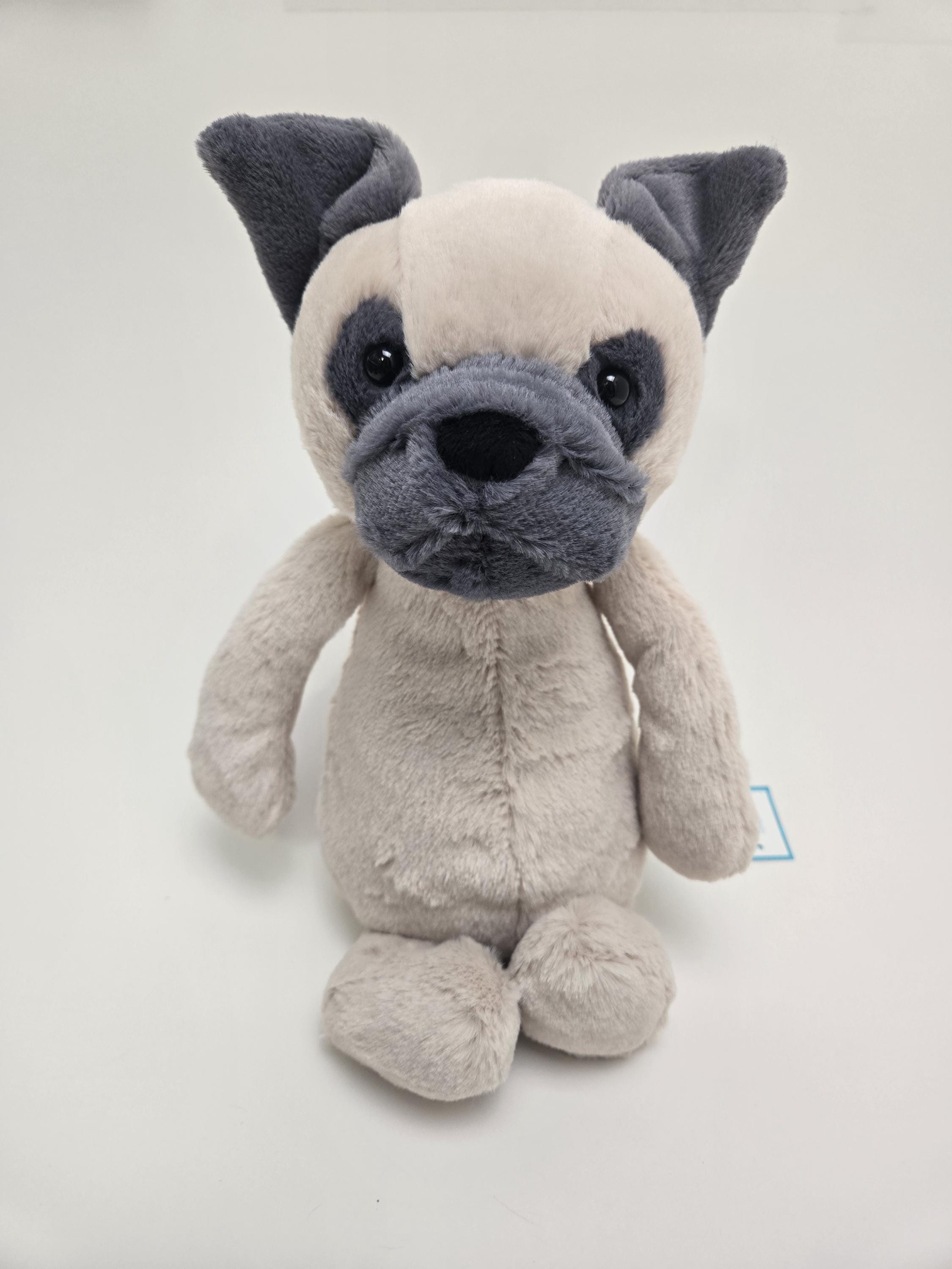 Jellycat Medium Bashful Pug New With Tags Collectible 12 Inch Etsy