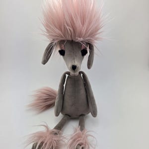 Vintage Jellycat Swelligant Poodle Retired Rare Collectible - No Tag! (12 inch)