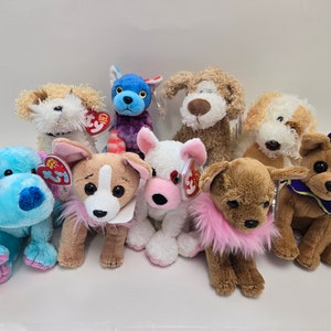 Ty Beanie Baby Dogs - Dog Beanie Babies (6 inch) Vintage Beanies