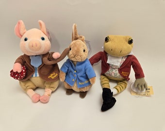 Eden のレアなブタウィッグぬいぐるみ |ビアトリクス・ポター