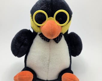 1986 年製ヴィンテージ ガンド ペンギン ぬいぐるみ。 - Etsy 日本