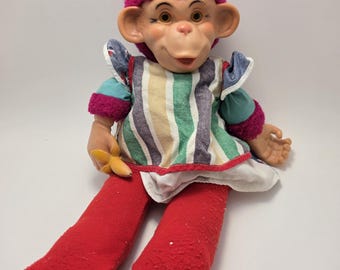 Vintage Monchhichi Monkey Plush Toy: 1974 Sekiguchi Collectible - Etsy