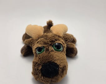 ラス・ベリー作 シープドッグ ぬいぐるみ 横たわる犬 ヴィンテージ