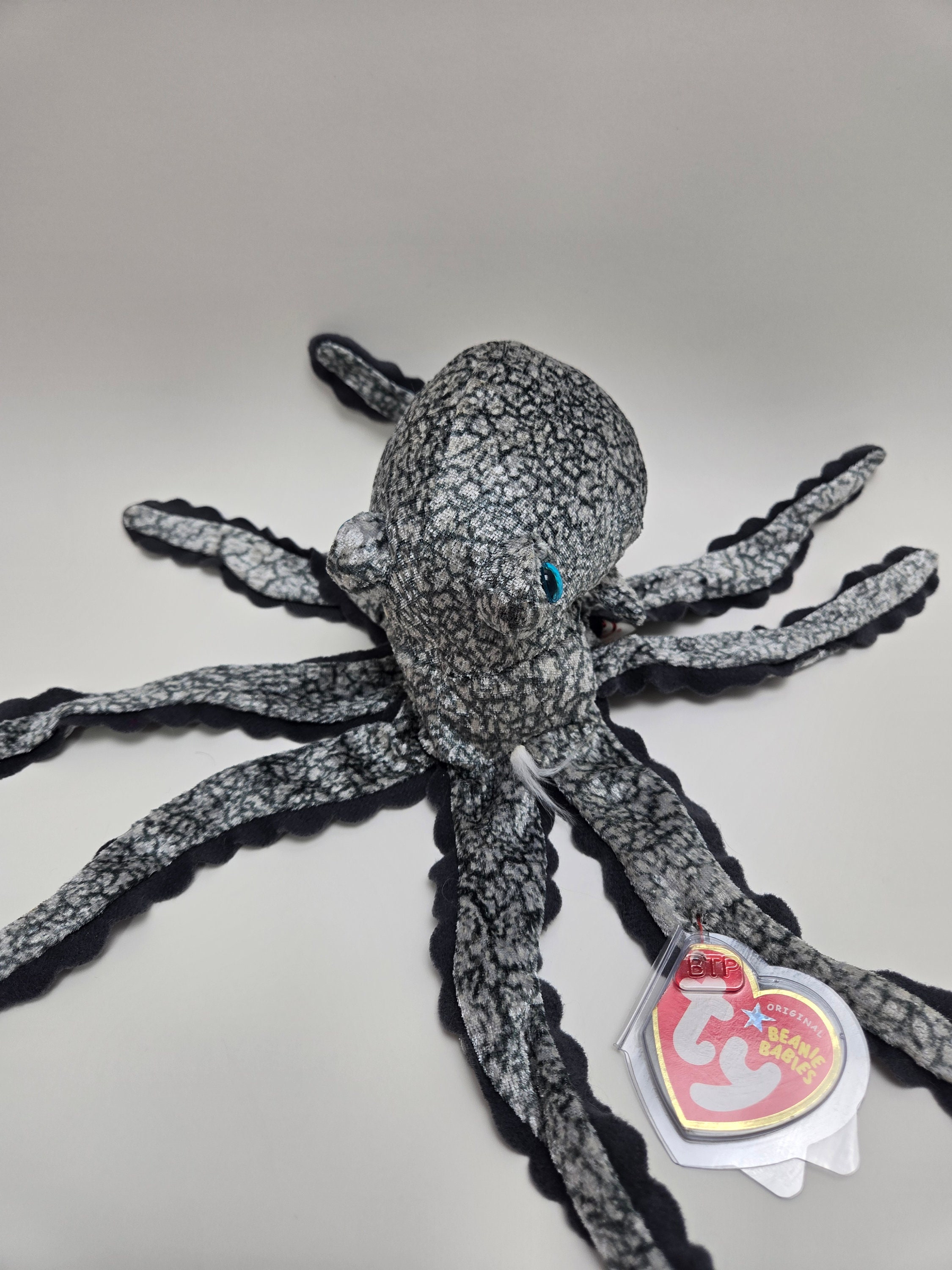 Ty Beanie Baby タコ - 水生動物ビーニーベイビーズ (6インチ