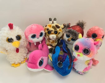 Ty Beanie Boo MISC - Beanie Boos - No Hang Tags (6 inch) Vintage Beanies