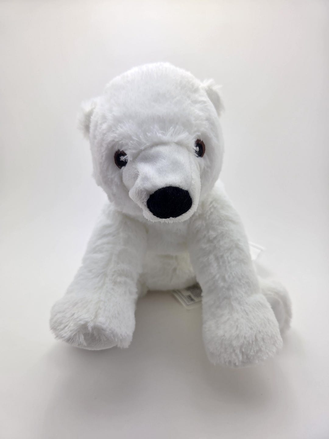 IKEA Snuttnig Plush Polar Bear Stuffed Animal Soft Embroidered Eyes 12 ikea-snuttnig-plush-polar-bear-stuffed-animal-soft-embroidered-eyes-12