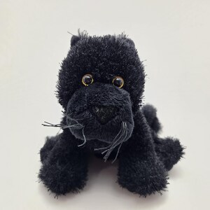 Vintage Webkinz Black Panther Plush with No Tag, Ganz Plush (9 inch)