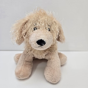 Vintage Webkinz Golden Retriever Plush with No Tag, Ganz Plush (6 inch)