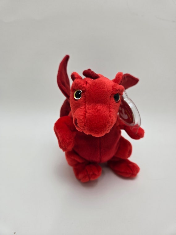 Ty Beanie Baby Dragons and Dino - Ty Beanie Babies (6 Inch