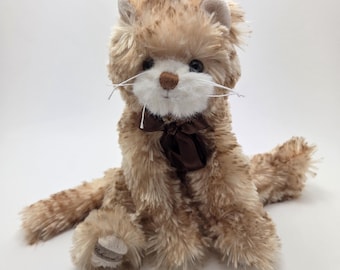 Bukowski Schwedisches Design Loke Katze Kätzchen Orange Tabby Plüsch (10 inch)