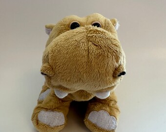 Adorable Vintage Webkinz Hippo Plush With No Tag, Ganz Plush