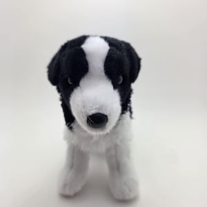Vintage Douglas Border Collie &quot;Meadow&quot; Dog Plush, Douglas Plush (8 inch)