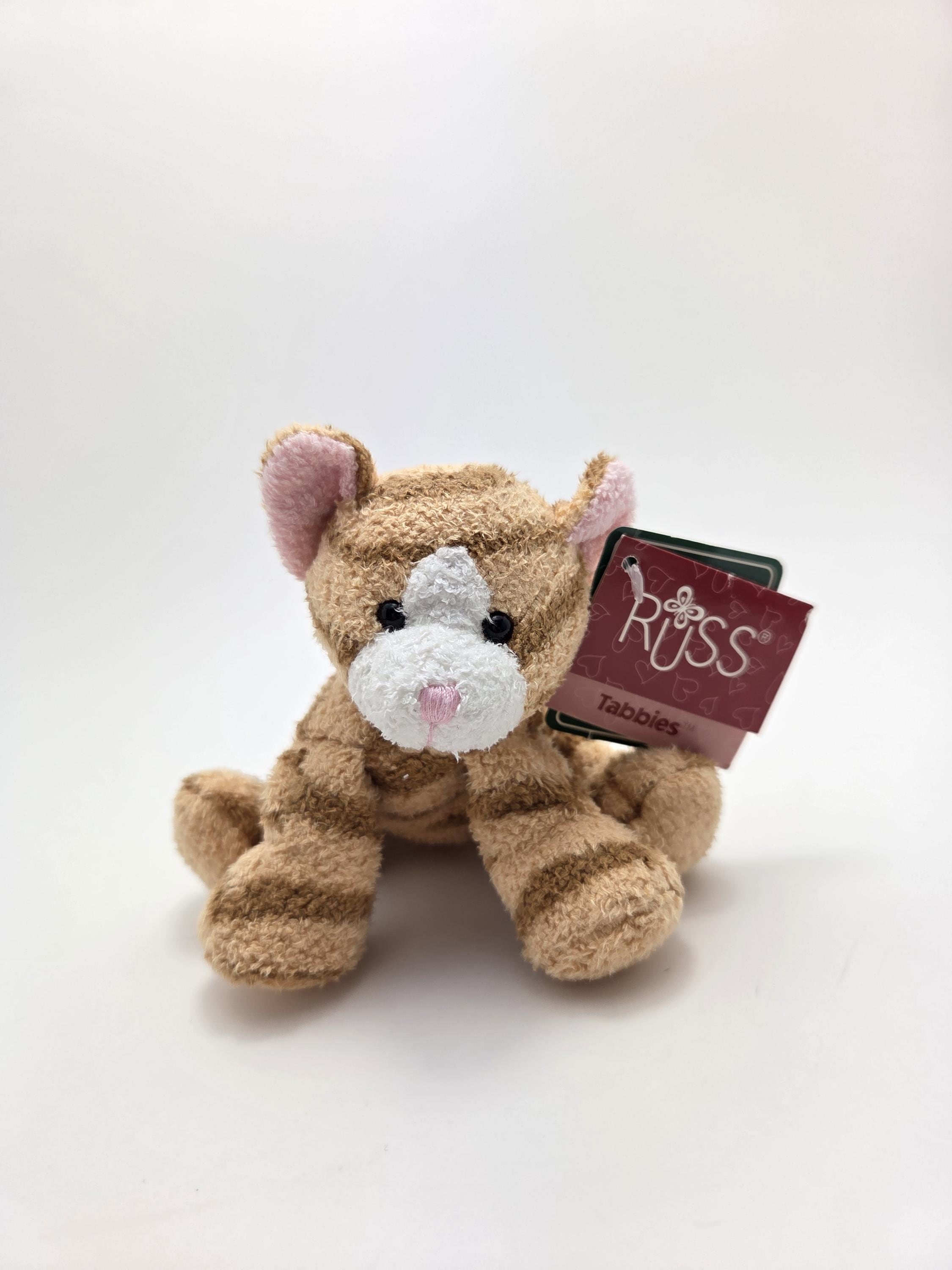 Russ Luv Pets “tabbies” the Tabby Cat New With Tags *rare* (4 Inch
