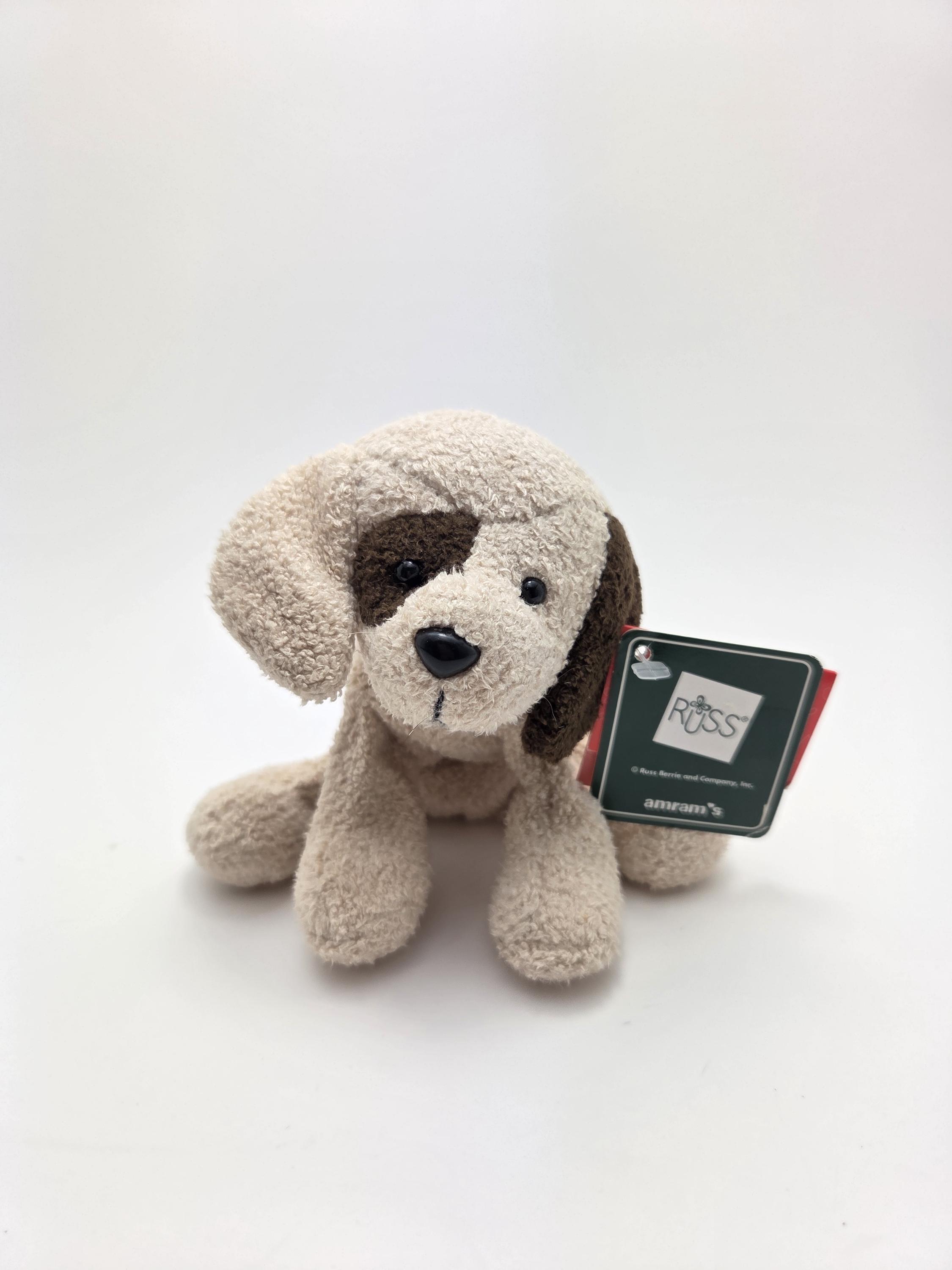 Russ ラス社 ミニチュア・シュナウザー　ルフトハンザ航空　ぬいぐるみ Russ ラス社 ミニチュア・シュナウザールフトハンザ航空ぬいぐるみ