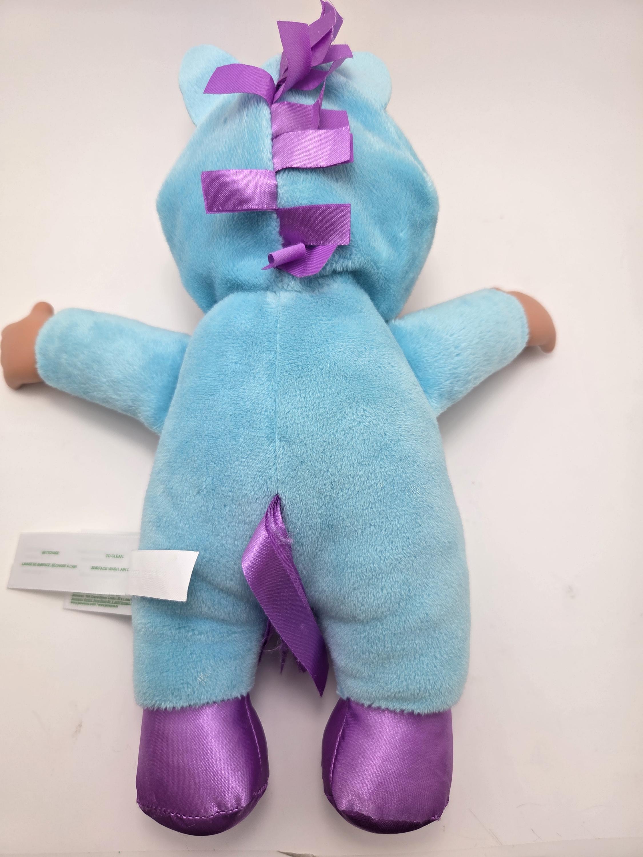 Cabbage Patch Kids Fantasy Friends Blue Unicorn Vintage