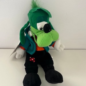 Disney Vintage Goofy Goofenstein Plush, Vintage Collectible, New with Tags (6 inch)