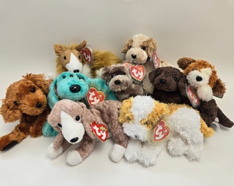 Ty Beanie Baby Dogs - Hundemütze Babys (16 cm) Vintage Mützen