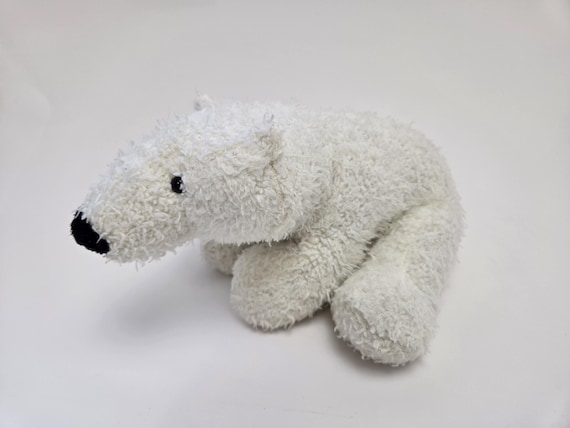 Vintage Webkinz Polar Bear Plush With No Tag/code, Ganz Plush (8