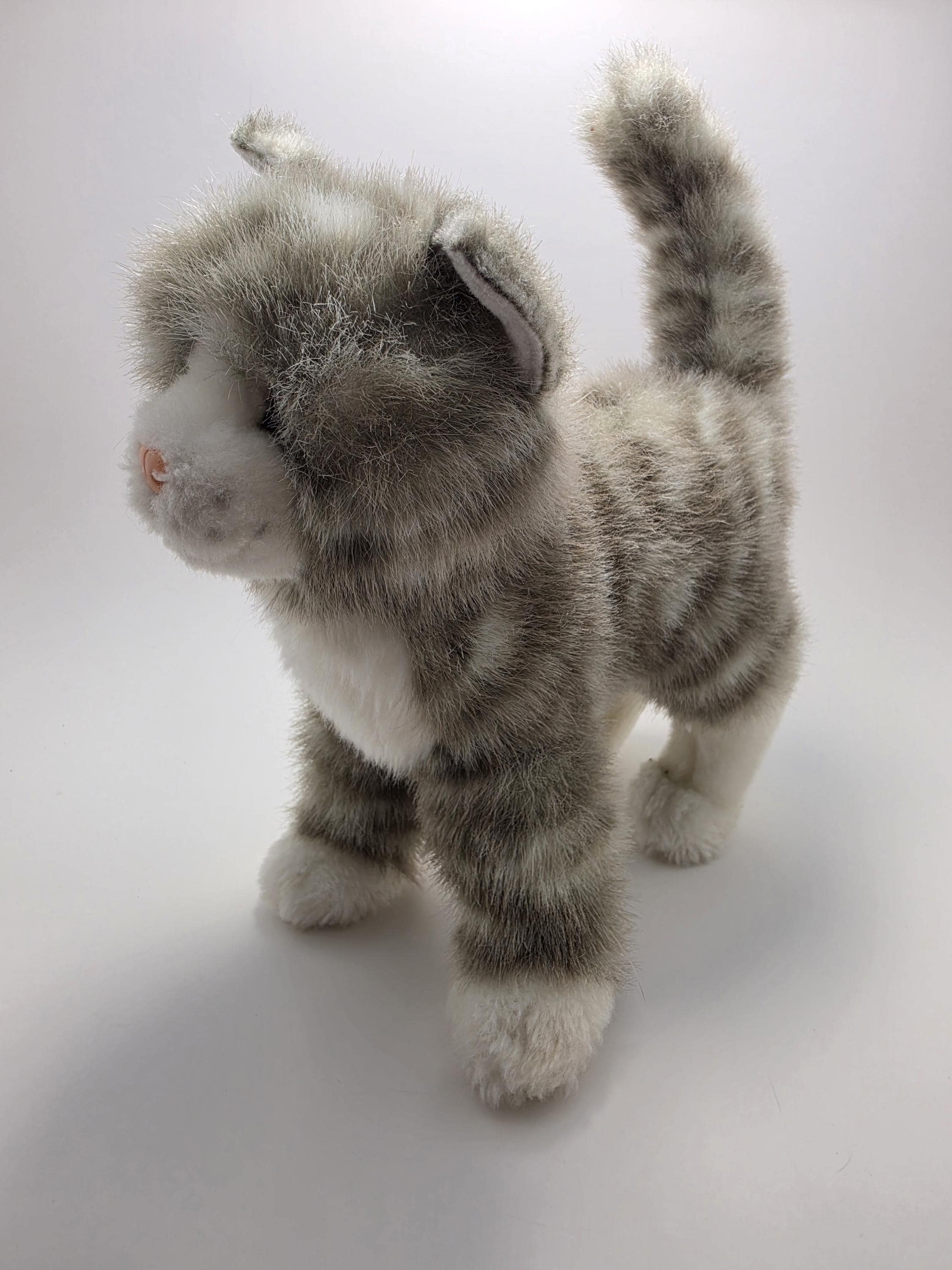 Douglas Zipper Gray Tabby Cat Plush Stuffed Animal Cuddle Toys (9 Inch ...