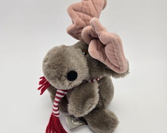 Peluche de alce de la colección Vintage Heritage de Ganzbros, 1985 (5 pulgadas)