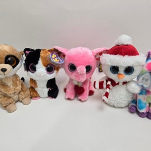 Ty Beanie Boo Purple Tag - Beanie Boos (6 inch) Vintage Beanies
