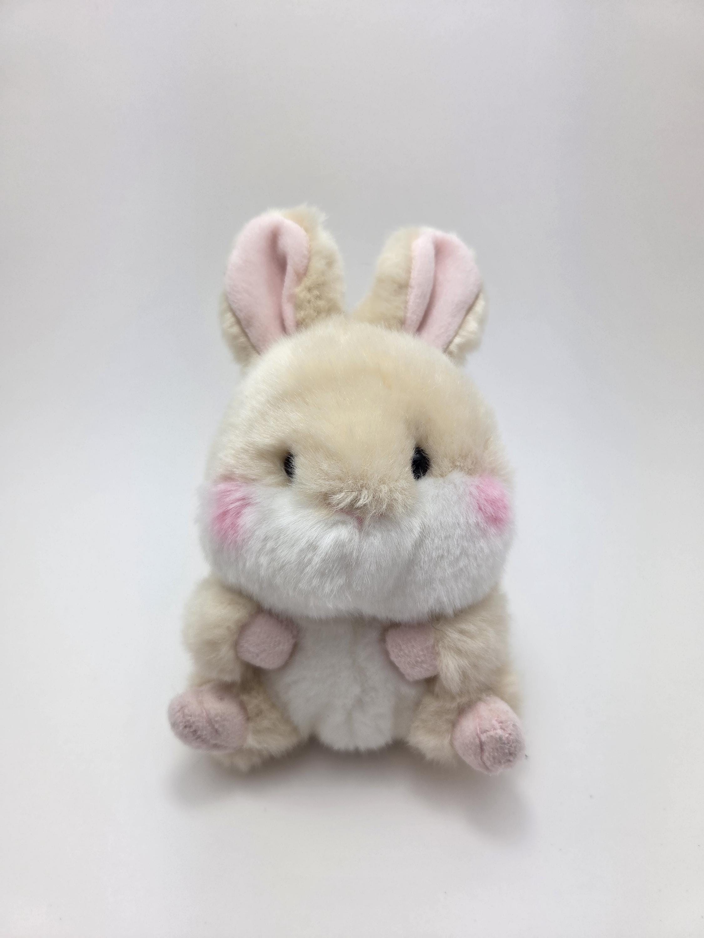 Aurora Blushing Rolly Bunny Plush Cute Soft Rabbit Stuffed Animal (5 ...