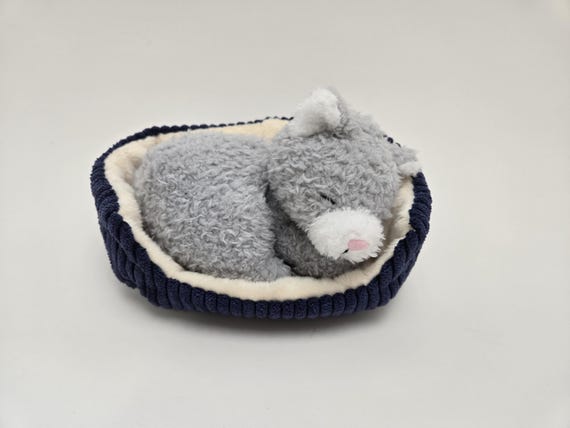 Jellycat Napping Nipper Cat With Basket Plush New With Tags Pre