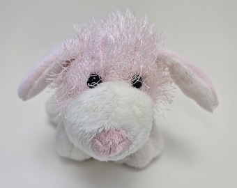 Pluszowa zabawka dla psa w kolorze różowo-białym, marki Webkinz, bez metki/kodu, Ganz Plush (8 cali)