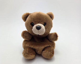 Peluche de oso grizzly Aurora Palm Pals - Sin etiqueta (10 cm)