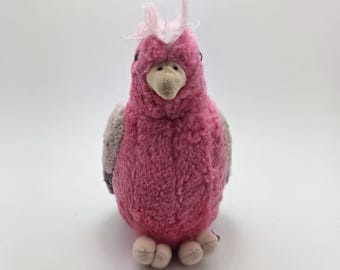 K&M International 赤頭鳥ぬいぐるみ ヴィンテージ 2001年 キツツキ