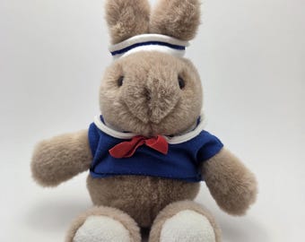 ヴィンテージ 1989年 ピンクと白のぬいぐるみ ウサギ 24k Special