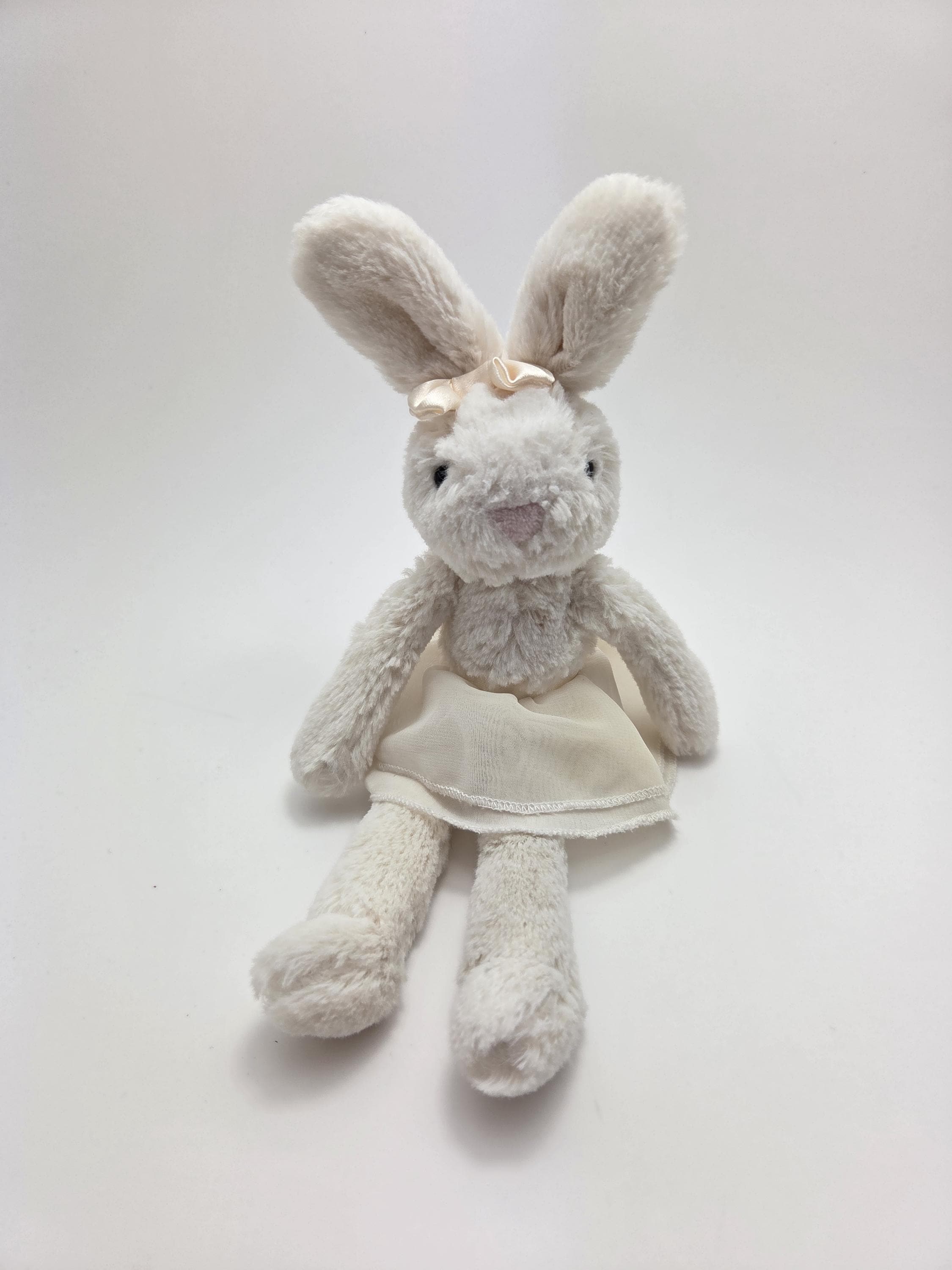 Jellycat Tutu Lulu Cream Bunny New Retired Rare Without Tag (6