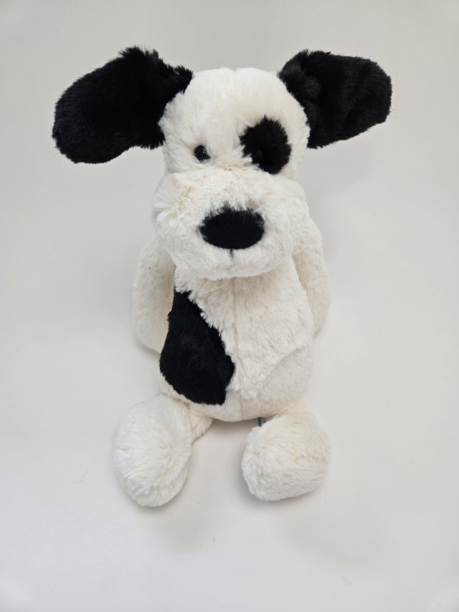 Jellycat Bashful Black and Cream Puppy Plush Collectible! (12 inch)