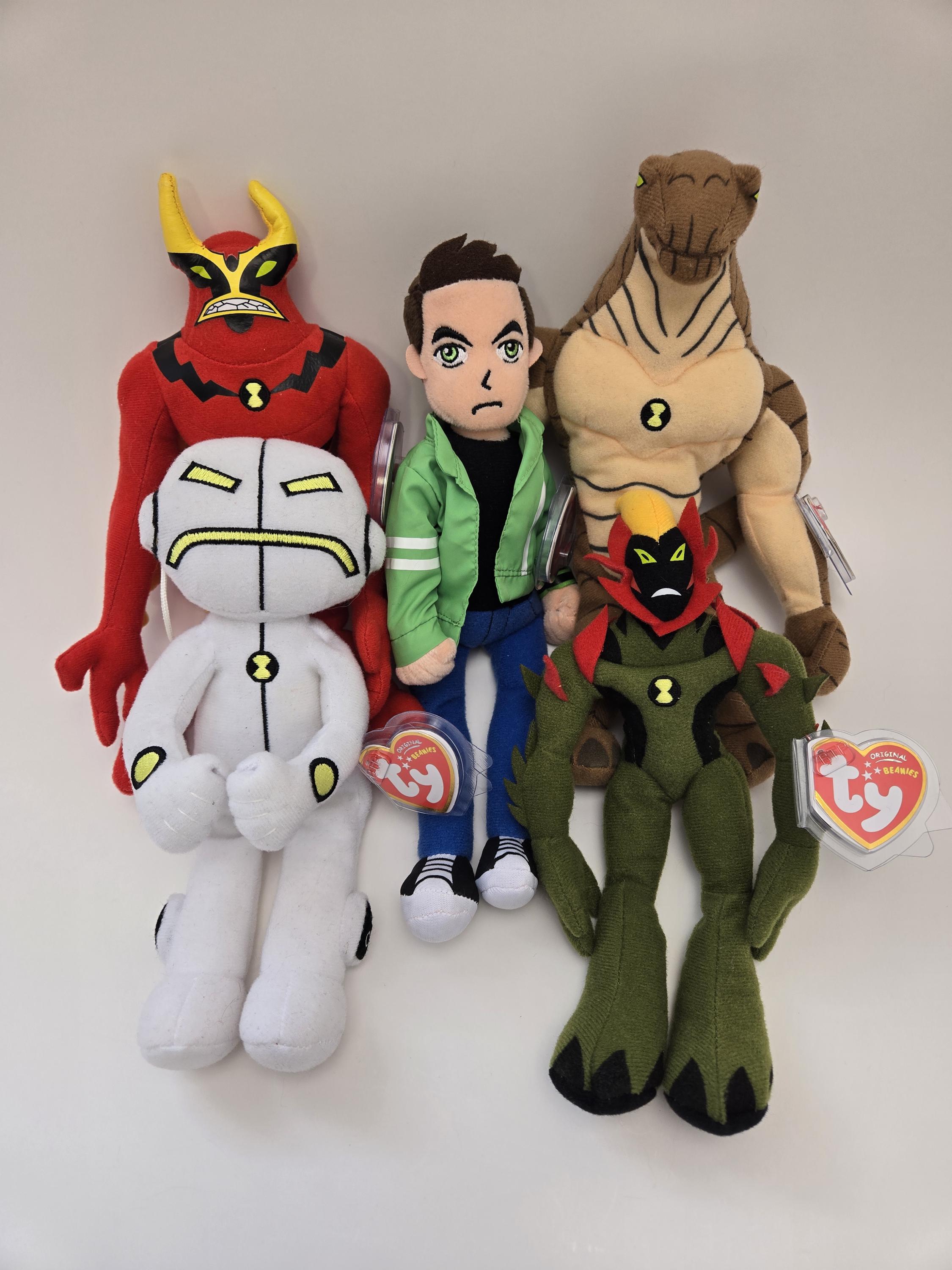 Stuffed Animal Peluche Ben Ten Ben 10 Plushies