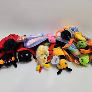 Ty Beanie Baby Bugs - Ty Beanie Babies (6 inch) Vintage Beanies